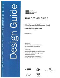 Brick Veneer Cold-Formed Steel Framing Design Guide, 2013 Edition - Electronic Version